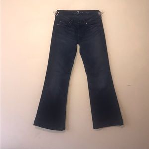 7 For All Mankind Dojo Mid Rise Flare Jeans